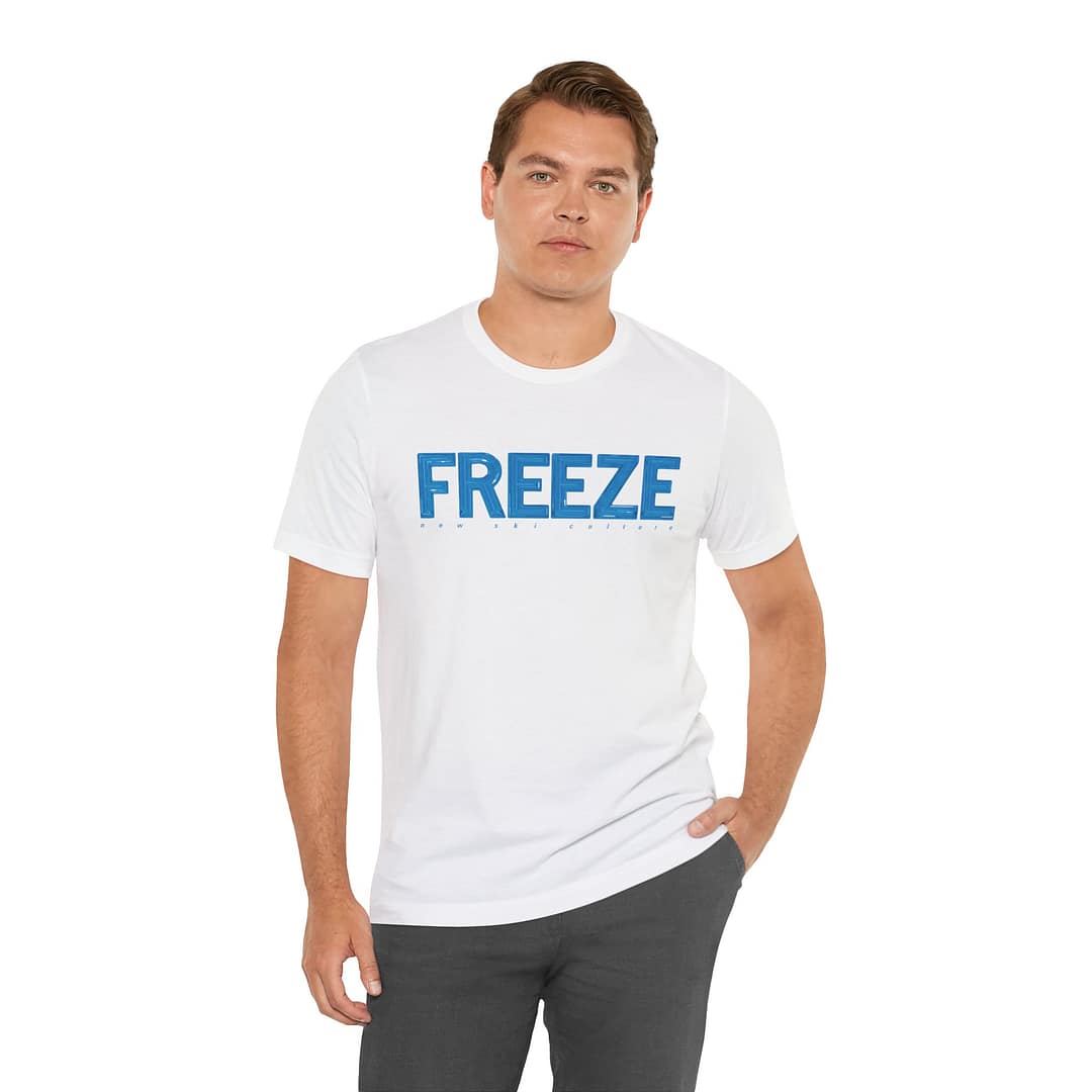 FRZ Marquee Logo Tee — Blue