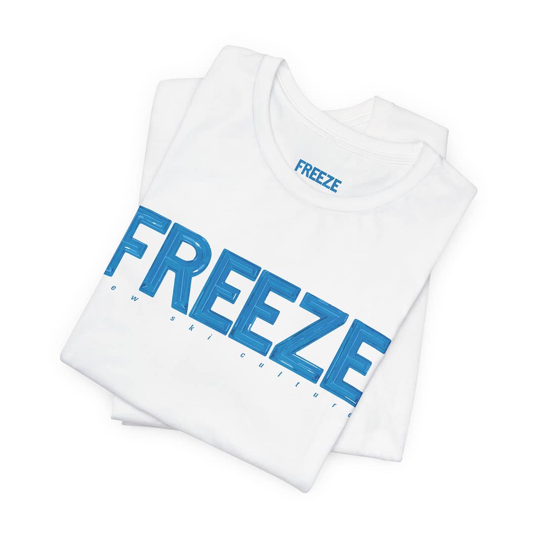 FRZ Marquee Logo Tee — Blue